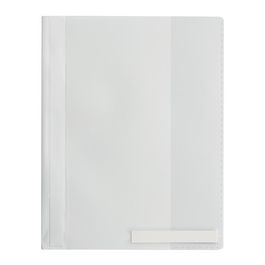 DURABLE Chemise à lamelle, format A4, en PVC, blanc