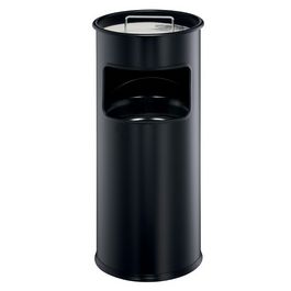 DURABLE Corbeille à papier METAL, avec cendrier, ronde