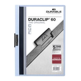 DURABLE DURACLIP ORIGINAL 60 Chemises à pince, A4, bleu