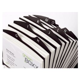 DURABLE Fichier pour cartes de visite VISIFIX, noir