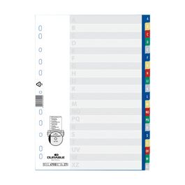DURABLE Kunststoff-Register, A-Z, A4, PP, 20-teilig