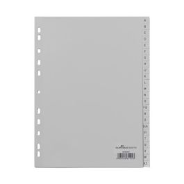 DURABLE Kunststoff-Register, A-Z, A4, PP, 20-teilig, grau