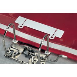 DURABLE Languette coulissante, blanc