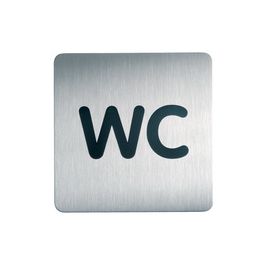 DURABLE Pictogramme PICTO "WC", carré, en acier