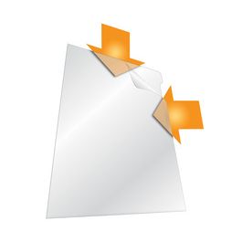 DURABLE Pochette-coin, en PVC, 150 mm, transparent