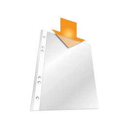 DURABLE Pochette perforée, A5, PP, transparent, 0,06 mm