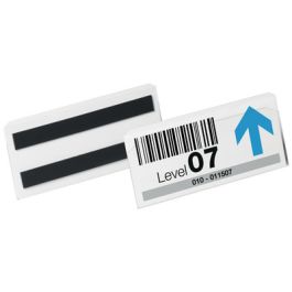 DURABLE Pochette porte-étiquette HARD COVER magnétique