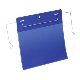 DURABLE Pochettes avec support en fil de fer, A5 paysage,