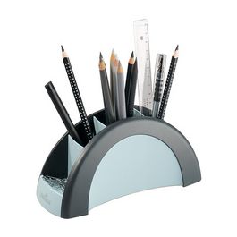 DURABLE Pot à crayons PEN HOLDER VEGAS, noir/argent