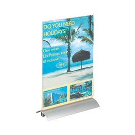 DURABLE Présentoir de table PRESENTER, A4, transparent