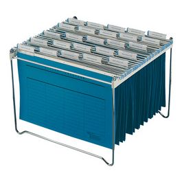 DURABLE Support pour dossiers suspendus, en métal, argent