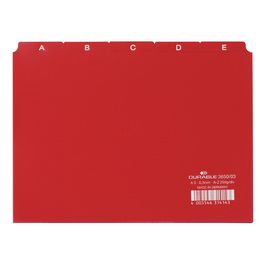 DURABLE intercalaire A - Z, en PP, format A5 paysage