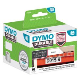 DYMO Etiquette pré-dimensionnée résistante, 25 x 89 mm