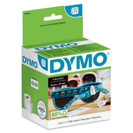 DYMO Etiquettes pour bijoux LabelWriter, 10 x 19 mm, blanc