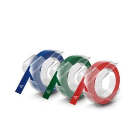 DYMO Ruban d'estampage 3D, 9 mm x 3 m, noir