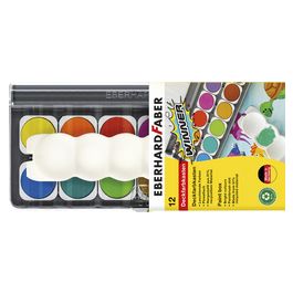 EBERHARD FABER Boîte de peinture WINNER, 12 couleurs