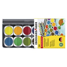 EBERHARD FABER Boîte de peinture WINNER, 24 couleurs