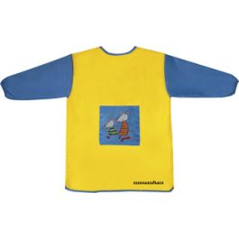 EBERHARD FABER Tablier de peinture Mini Kids, jaune/bleu