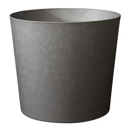 EDA Bac à plantes ELEMENT, conique, 250 mm, anthracite