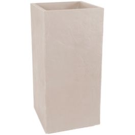 EDA Bac à plantes VOLCANIA, hauteur: 800 mm, beige