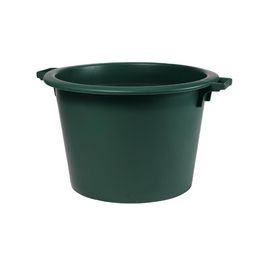 EDA Baquet universel, rond, 110 litres, plastique, vert