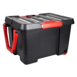 EDA Boîte de rangement STOCK'R, 120 litres, noir