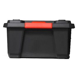 EDA Boîte de rangement XPERT PRO, 70 litres, noir/rouge