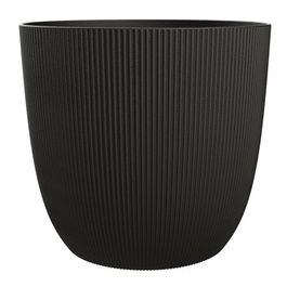 EDA Cache-pot IRIS, diamètre: 137 mm, noir