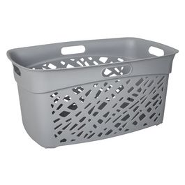 EDA Corbeille à linge ALMERIA, 45 litres, PP, gris