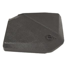 EDA Dalle de lestage pour parasol suspendu, gris foncé x4