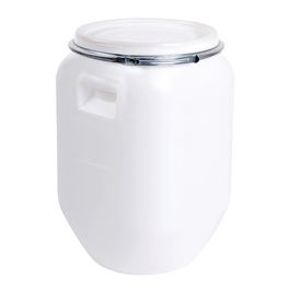 EDA Fût de stockage, 25 litres, plastique, blanc