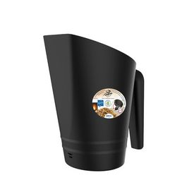 EDA Pelle à pellets XL, plastique, noir