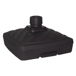 EDA Pied de parasol, plastique, carré, (L)565 mm, gris