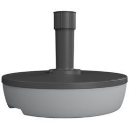 EDA Pied de parasol, plastique, rond, 495 mm, bicolore