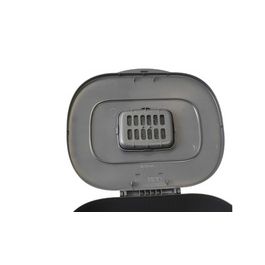 EDA Poubelle à compost avec filtre, vert/anthracite