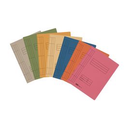 ELBA Chemise à lamelle, A4, en carte lustrée (RC), gris