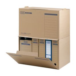 ELBA Conteneur d'archives tric systèm, brun naturel x5