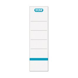 ELBA Etiquette de dos pour classeur, court/large, blanc