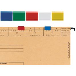 ELBA Farbreiter, aus PVC, zum Aufstecken, gelb