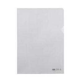 ELBA Pochette coin premium, A4, PVC, cristal