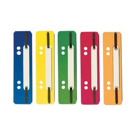 ELBA Relieurs à lamelle, PP, noir, courts, 35 x 150 mm