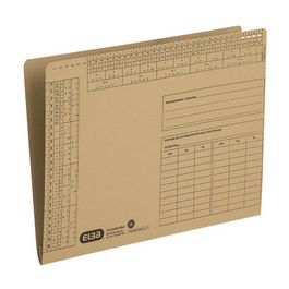 ELBA classeur de rangement, carton natron, 230g/m2