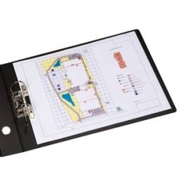 ELBA classeur rado - A3 paysage, largeur de dos: 80 mm