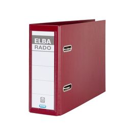 ELBA classeur rado plast, format A5 haut, dos: 75 mm, noir