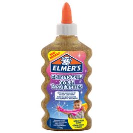 ELMER'S Colle à paillettes "Glitter Glue", 177 ml, or