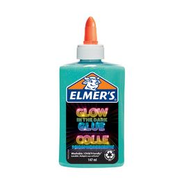 ELMER'S Colle liquide Glow in the Dark, 147 ml, bleu