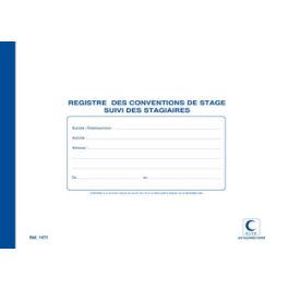 ELVE Registre "Conventions de stage Suivi des stagiaires"