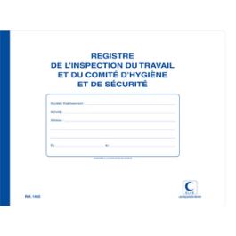 ELVE Registre "Inspection du travail et comité d'hygiène et