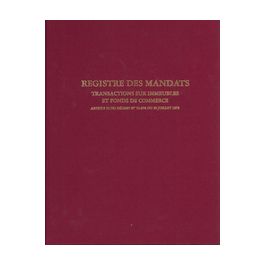 ELVE Registre "Mandat Transaction Immobilière", 200 pages