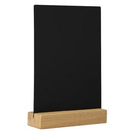 EUROPEL Ardoise de table, A6 portrait, chêne